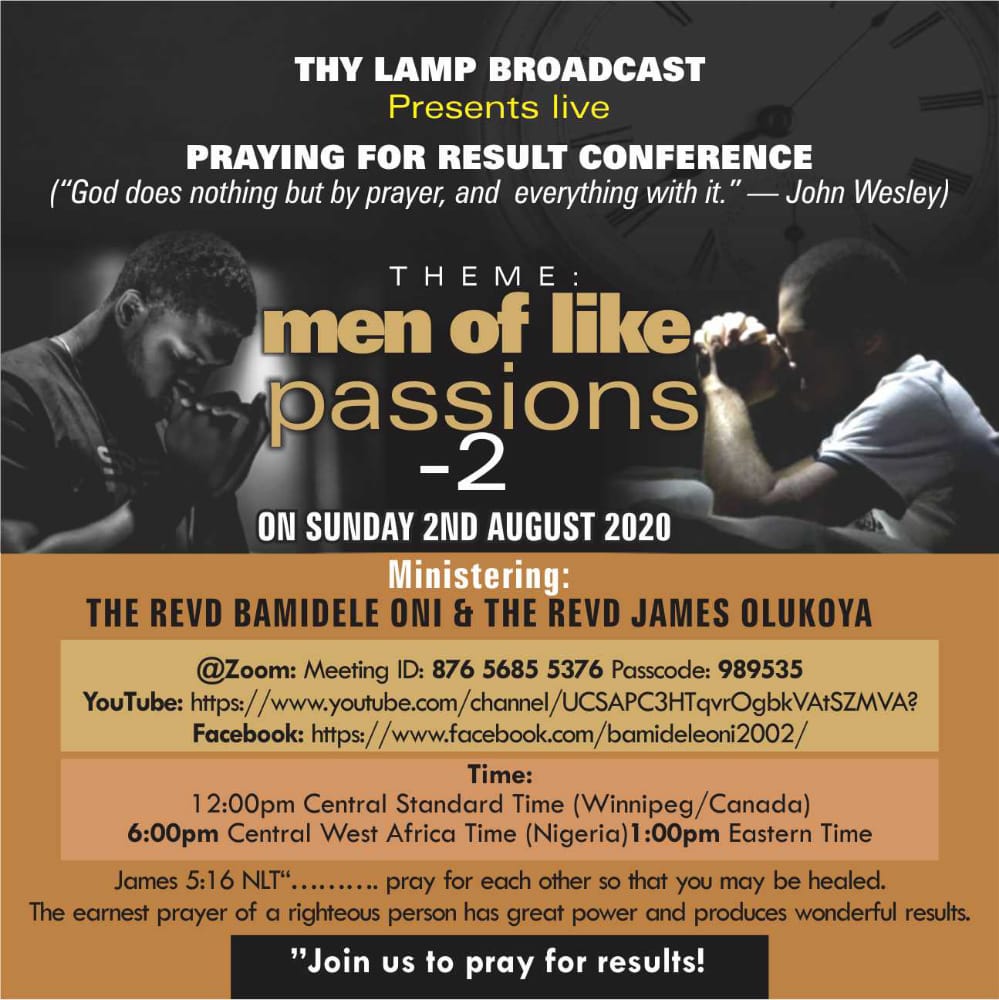 Handbill MEN OF LIKE PASSION 2